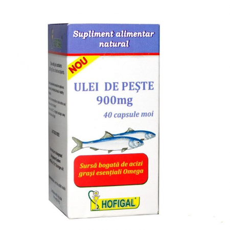 Suplimente - ULEI PESTE 900MG 40 CPS MOI