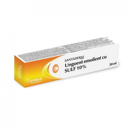 Îngrijire ten - UNGUENT CU SULF 10% 30ML SANTADERM