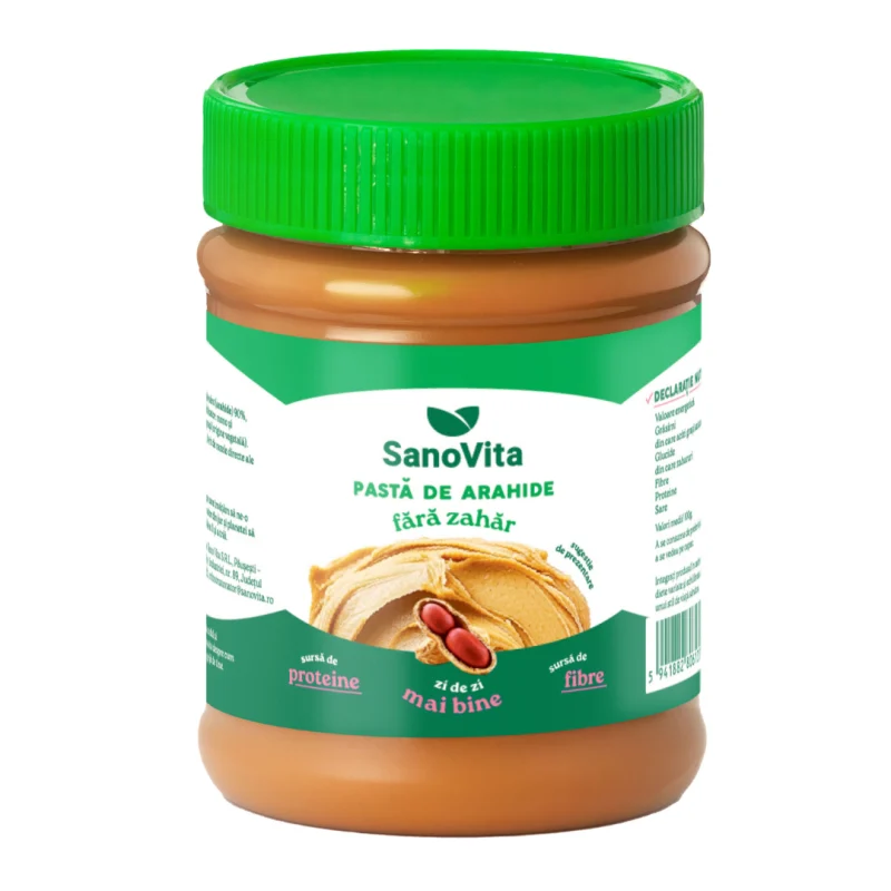 UNT DE ARAHIDE FARA ZAHAR 375G