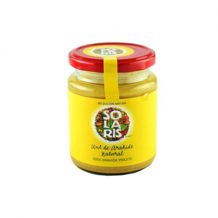 Alimentare - UNT DE ARAHIDE 250 G SOLARIS