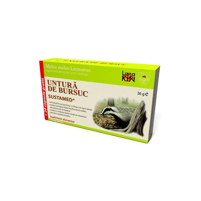 Capsule, Comprimate - UNTURA DE BURSUC 100CPS+20CPS GRATIS