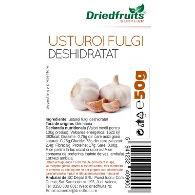 Alimentare - USTUROI FULGI DESHIDRATAT 50 G