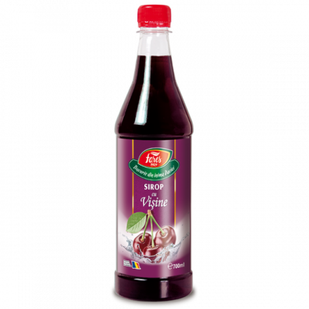 Siropuri, sucuri - SIROP DE VISINE CU UN STROP DE FRUCTE DE NONI REVIGORANTE