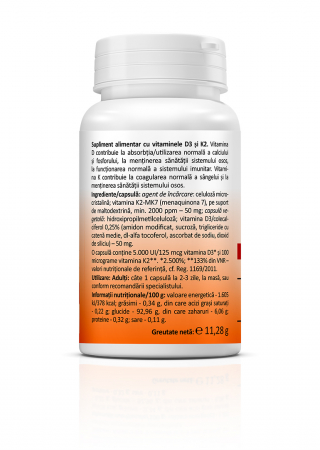 Vitamina D3+ K2 FORTE 30 CPS ZENYTH [1]