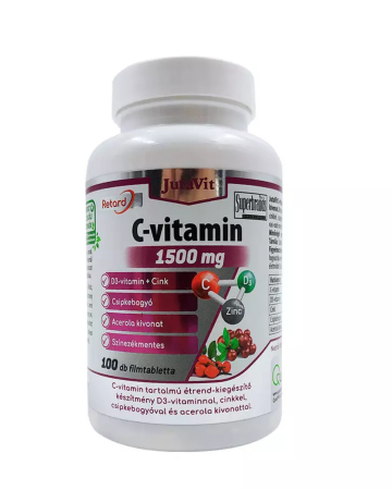 VITAMIN C 1500 MG 100 COMPRIMATE