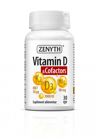 Anxietate - VITAMIN D COFACTORS 30CPS