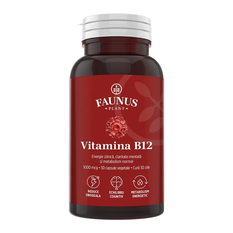 Suplimente - VITAMINA B12 30 CAPSULE