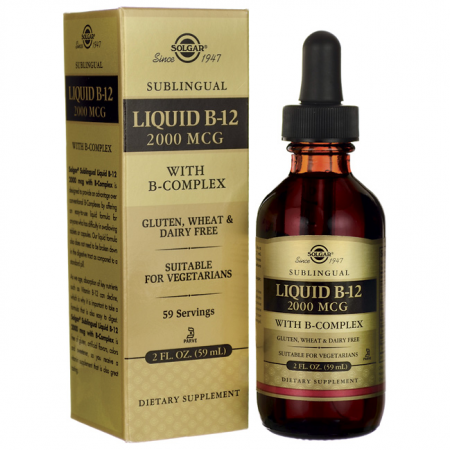 Suplimente - VITAMINA B12 LIQUID+B COMPLEX 59ML