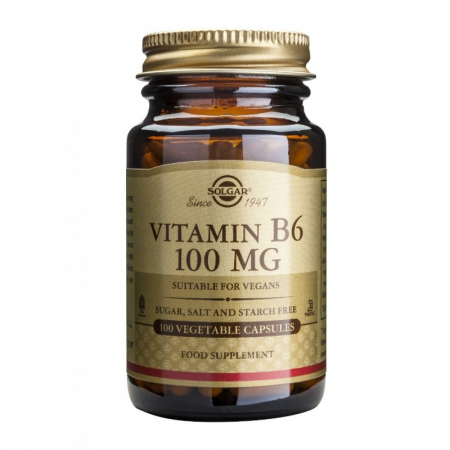 Suplimente - VITAMINA B6 100 MG 100 CPS