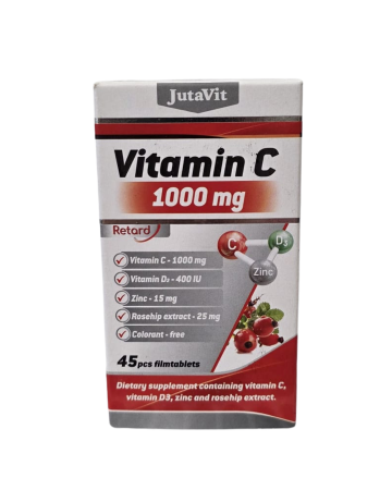VITAMINA C 1000 MG RETARD 45 CPS