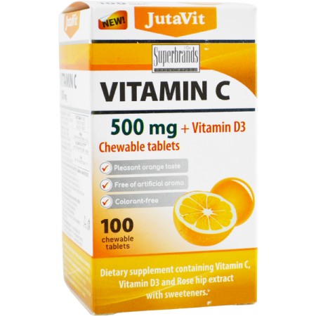 Vitamine si Minerale - VITAMINA C 500 MG+D3+MACESE 100 TB