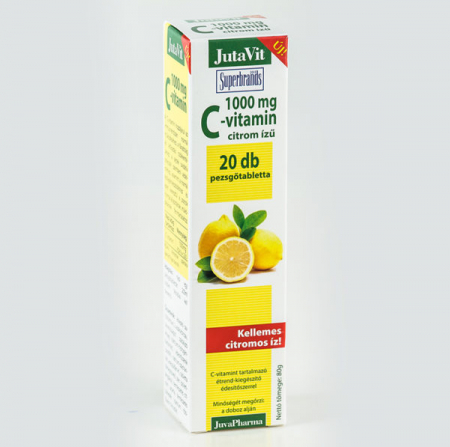 Suplimente - VITAMINA C EFERVESCENTA CU GUST DE LAMAIE  1000 MG