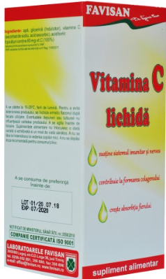 VITAMINA C LICHIDA 100 ML