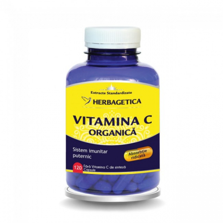 Diabet - VITAMINA C ORGANICA 120 CPS