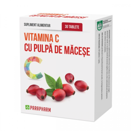 Suplimente - VITAMINA C CU PULPA DE MACESE 30 CPS