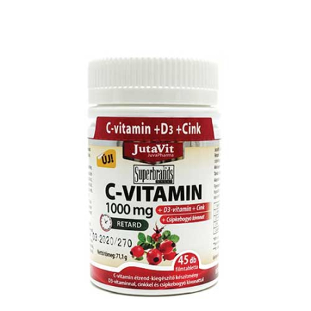 VITAMINA C 1000 MG RETARD 45 CPS