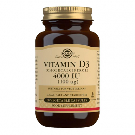 Suplimente - VITAMINA D3 4000IU 60CPS