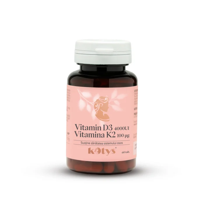 VITAMINA D3+K2 60CPS  KOTYS