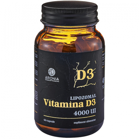 Sistemul osos si articulatii - VITAMINA D3 LIPOSOMALA 4000 UI- 60 Capsule