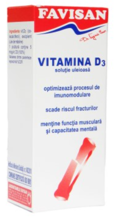 Sistemul osos si articulatii - VITAMINA D3 PICATURI 30 ML