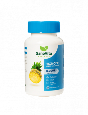 Suplimente - WELLNESS JELEURI ADULTI PROBIOTIC 60 BUC