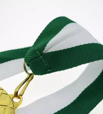 Snur Medalie Alb/Verde [2]