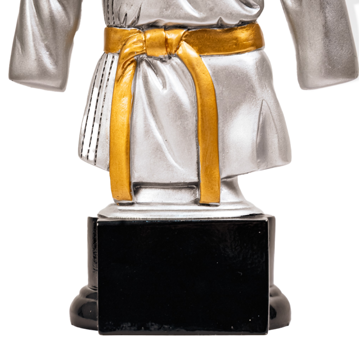 Trofeu Karate din rășină 20 cm cu bază marmură neagră – premiu arte marțiale [2]