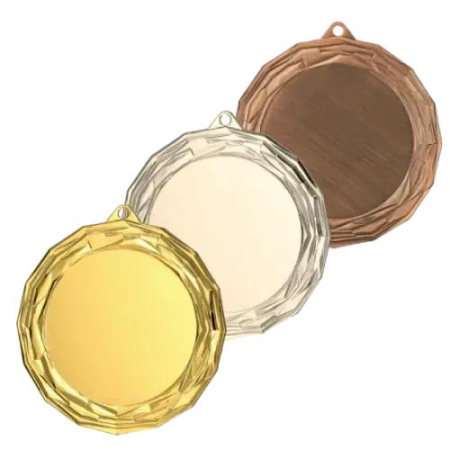 Medalii - Medalie Non‑Tematică Metal ­70 mm – VARIANTE Aur, Argint, Bronz