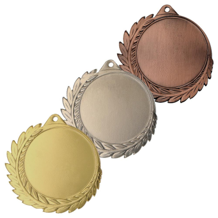 Medalii Non-Tematice - Medalie MMC7010 ARMURA 70mm cu emblema 50mm aur argint bronz