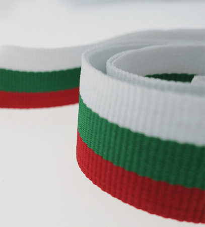 Snur Medalie Alb/Verde/Rosu [3]