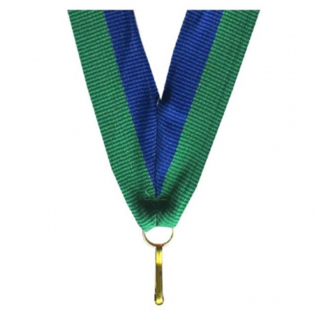 Snur Medalie Albastru/verde