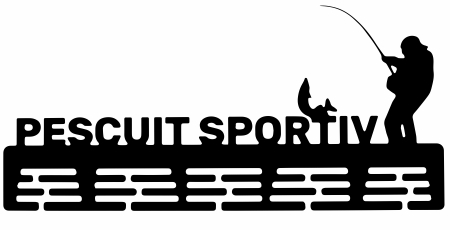 Pescuit - Suport pentru medalii - Pescuit Sportiv
