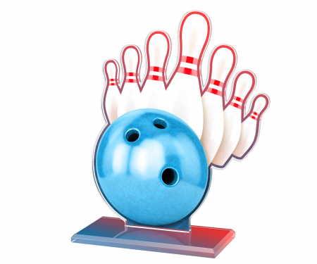 Alte ramuri sportive - Trofeu acril  Bowling