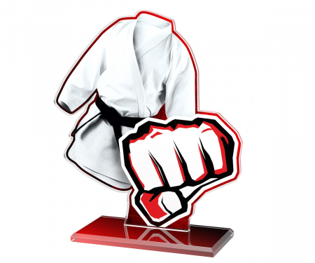 Trofee - Trofeu acril Arte Martiale