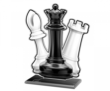 Trofee - Trofeu acril Sah