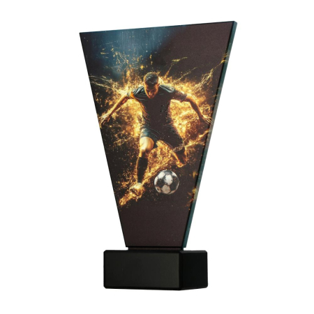 Figurine - Trofeu VL3-D-SOC1/BK/G