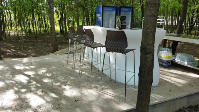 Bar modular luminos pentru exterior din polietilena BARTOLOMEO [14]