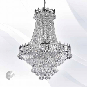 Candelabre - VERSAILLES 9112-52CC candelabre cristal diametru 55 cm 9 becuri