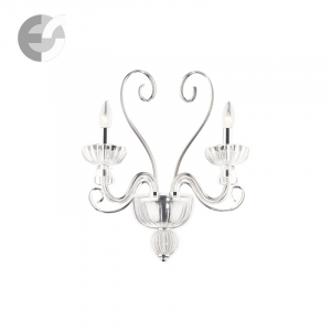 Iluminat decorativ - ALEXANDER 090276 aplice sticla 2 becuri