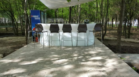 Bar modular luminos pentru exterior din polietilena BARTOLOMEO [12]