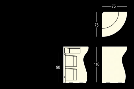BARTOLOMEO colt bar luminos modular pentru interior / exterior [10]