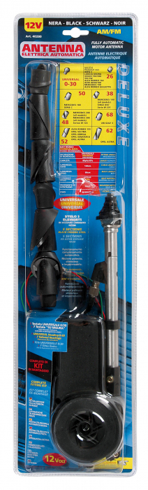 Antena complet automata cu kit montare De-Luxe Lampa 12V [7]