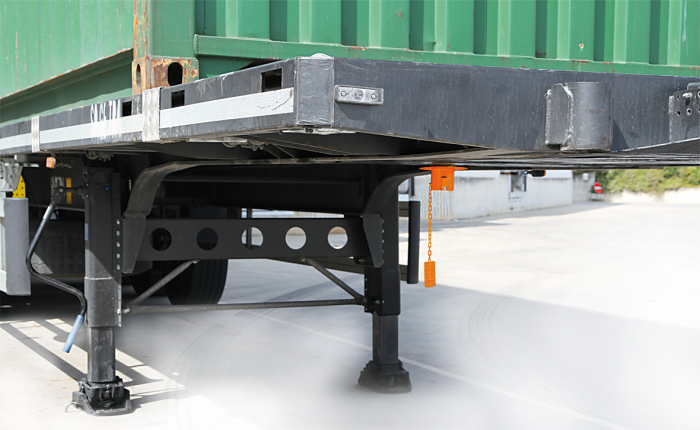Antifurt blocare pivot cuplare semiremorca camion [6]