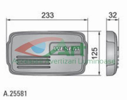 Aparatori din plastic pentru proiectoare din seria HP5 Wesem [8]