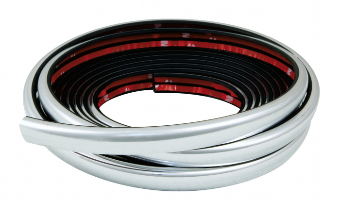 Banda ornament crom adeziva profil L - 5m x 15mm [6]