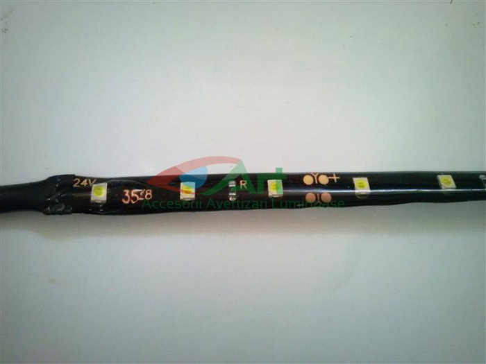 Banda rola 5 metri cu SMD3528 24V Rosie [3]