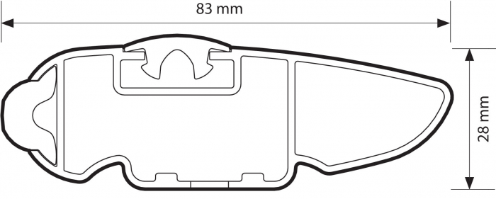 Bare portbagaj aluminiu Silenzio, 2buc - XL - 140cm [6]