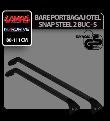 Bare portbagaj telescopice otel Snap Steel 2buc - S - 80-111cm [5]