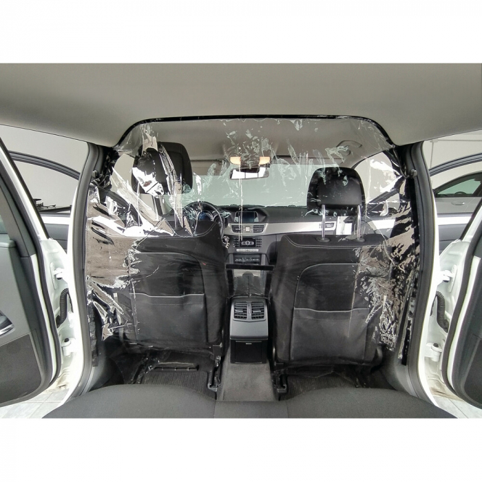 Bariera separatoare de protectie pentru interiorul masinii Taxi Sicuro - L - 240x140cm [5]