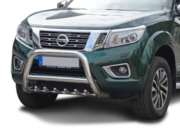 BullBar inox Nissan Navara 2006-2015
